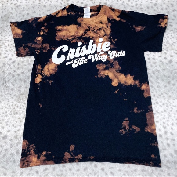 Custom Bleach/Tie Dye Graphic Tee